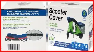 Protect Your Scooter from Harsh Weather with This Durable Cover