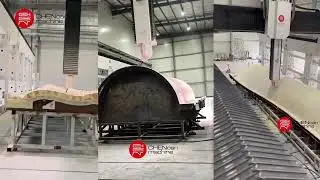31m 5 axis CNC machine for wind turbine blade mold, composite plugs, cnc models tooling