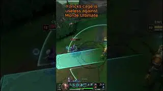 Useless Yorricks cage against Morde Ult, League of Legends Jungle Gameplay in Iron