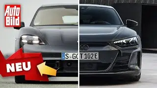 Porsche Taycan vs. Audi e-tron GT (2021) | So unterscheiden sich die Elektro-Br&uuml;der |&nbsp;Der Vergleich