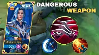 100% THE MOST DANGEROUS UNDERRATED ZILONG!!😱 (BRUTAL PASSIVE) ZILONG BEST BUILD 2023 | MLBB