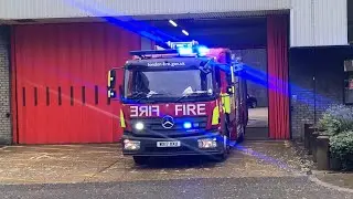 *A431* LFB Kentish Town Reserve PL Turnout X2 + Returning Footage