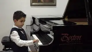 Kaloyan Hristov, 1 Place on XVI International Competition Davorin Jenko, Beograd, 2019
