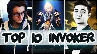 TOP 10 BEST INVOKER PLAYERS IN DOTA 2