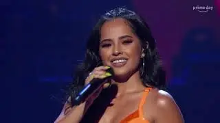 Amazon Prime Day Concert 2019 Becky G Singing Live Performs Amazing Voice