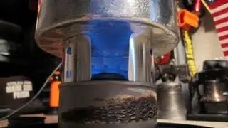 Modifying Chafing Fuel Canister For Alcohol Refill - Mod#1 - Boil Test#1