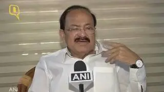 The Quint: AIADMK's Issue is an Internal Matter, Says Venkaiah Naidu