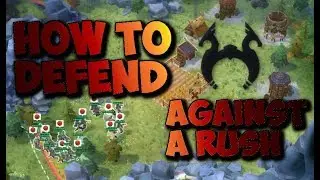 Northgard: How to defend against a rush?  (Goat version)