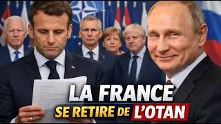 🔴La France annonce son retrait de L'OTAN et Poutine se moque