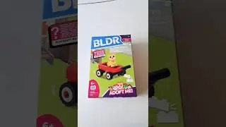 BLDR Adopt Me Dog & Red Wagon Stroller Build