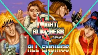 Night Slashers: Remake - All Endings