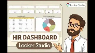 AI Leave Management Dashboard via Google Looker Studio | HR Analytics with Google Sheets #dashboard