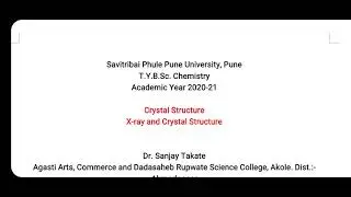 Methods of crystal structure analysis(2)