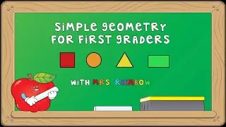 First Grade Math. Geometry.  Closed and Open Figures. Sides and Vertex.