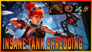 LEARNING TO PLAY FOR LATE GAME IS MOST IMPORTANT AS HUNTERS - Smite Artemis ADC Build + Guide