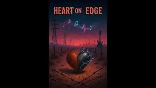Heart on the Edge | A Love Country / Rock Fusion Artwork.