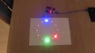 😺 Arduino  Neopixel  Clock (Uhr) WS2812b mit Pin 8  und  5 Volt 😺