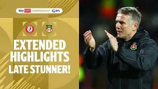 LATE STUNNER! | Bristol City v Wrexham Extended Highlights