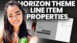 How to Add Line Item Properties in Shopify (Horizon Theme Tutorial)