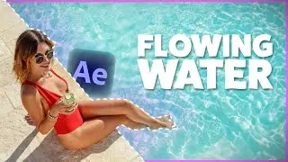 How To Make Water Move & Ripple In Photos | After Effects
