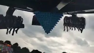 Pat Collins funfair. Superstar onride. Bloxwich 2022.