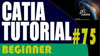 75 CATIA Beginner Tutorial: Measure ToolBox, Measure Between Tool