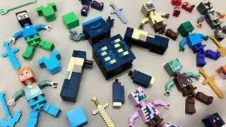 Lego Minecraft | Minecraft Часть 1 | Минифигурки Lego Unofficial