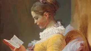 Artist Study: Jean Honor&eacute; Fragonard: A Young Girl Reading: 10 minite silent screen saver