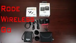 Rode Wireless Go Mic | Rode Lavalier Go | Rode Filmmaker Kit | Ruggard Padded Wraps