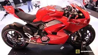 2019 Ducati Panigale V4 CNC Racing Accessorized - Walkaround - 2018 EICMA Milan