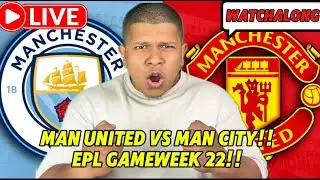 MANCHESTER DERBY WATCHALONG!!