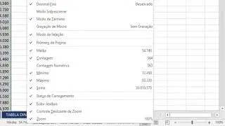 1.6 Barra de Status