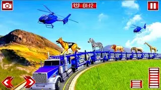 Zoo Animals Transport Truck - New Animals Truck Driving Android Gameplay