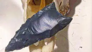 Normanskill chert, finding, Knapping, atlatl test and discussion (flint Knapping)