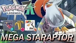 Мега Стараптор ВОЗНОСИТСЯ! DLC «Мегаизмерение» в Pokemon Legends Z-A: рейтинговые битвы, 5 сезон.