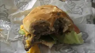 Carls Jr Hardees California Classic Double Cheese Burger Review In and Out knock off