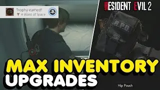 RE2: REMAKE - All HIP POUCH Locations (A Waist Of Space Trophy Guide)