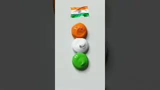 Amazing Indian Flag Colormixing Combination 🇮🇳