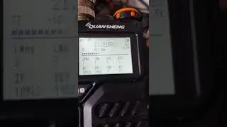 #quansheng on 21mhz 15m ham band  clear as a whistle