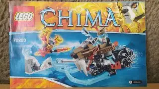 Lego Legends of CHIMA 70220 set bemutat&aacute;s - Strainor Szablyamotorja