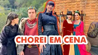 GIOVANNA ALPARONE MOSTRA BASTIDORES DE CENA EMOCIONANTE NO FILME DO PRÍNCIPE LU!