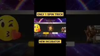 ONLY 1 SPIN TRICK NEW INCUBATOR BUNDLE 😱💀 || MYSTICAL MASTER INCUBATOR BUNDLE || #freefire #shorts
