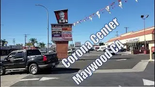 Corona Center Maywood CA LA Shopping Center by Maywood Village Square Maywood Towne Center