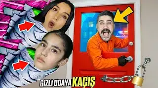 İLKİM NAZ VE SEVAL GİZLİ ODASINI TAŞIDI !! EŞİMDEN GİZLİ ODAYA KAÇIŞ !!