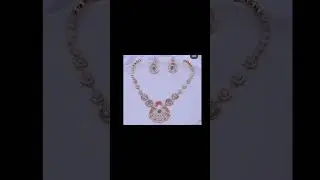 Gold Italian Style necklace set designs