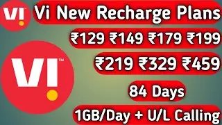 Vi New Prepaid Plans 2022 | Vi Best Prepaid Recharge Plans | Vodafone Idea U/L Calling & Data Plans