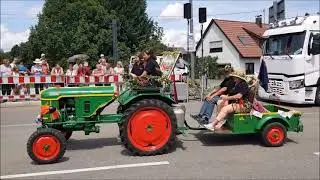 Festumzug Plüderhausen und Fahneneinlauf Musikvereine 21.07.2019 - 57. Plüderhäuser Festtage