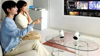 Samsung представляет портативный проектор Freestyle+ AI с функциями искусственного интеллекта и п...