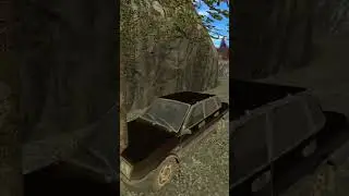 Drive smashing Tree 🚙🌳💥 #halflifemodification #halflife #shorts #gaming