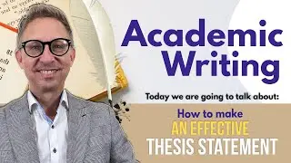 How to Write a Strong Thesis Statement | Academic Essay Writing Tips